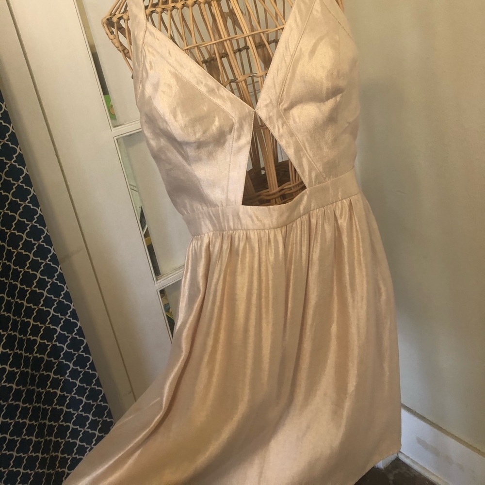 UO Metallic Party Dress - Picture 2 of 11